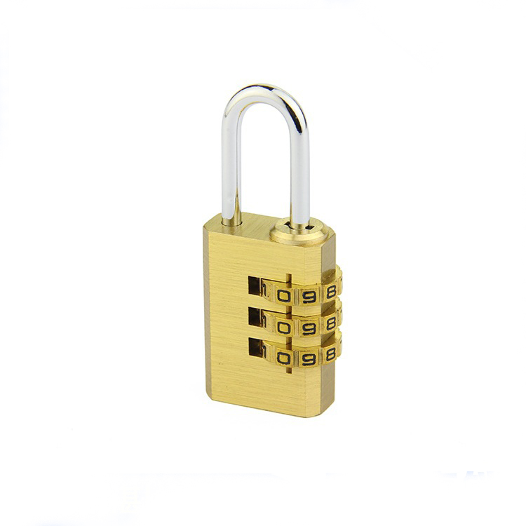 铜制密码锁